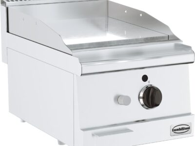 BASE 600 PLAQUES GRILL A GAZ CHROME