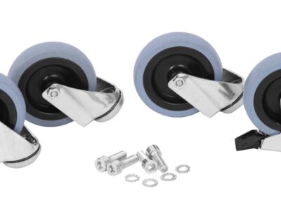 Lot de 4 roues pour soubassement