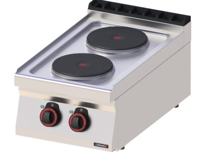 Fourneau électrique à poser 2 feux 40