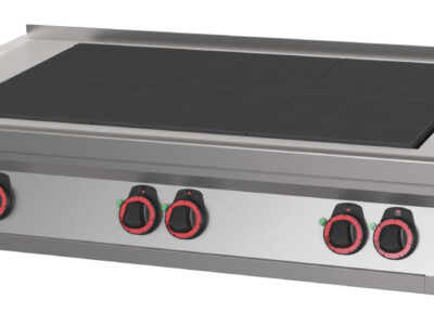 Fourneau électrique à poser 6 plaques coup de feu 120