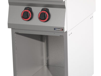 Fourneau gaz 2 feux avec soubassement HP 40