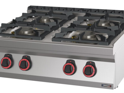 Fourneau gaz à poser 4 feux HP 80