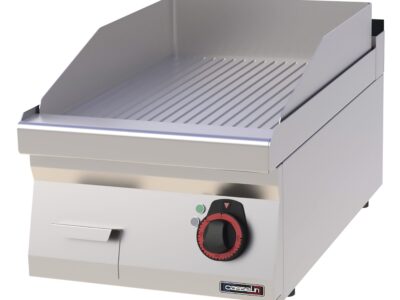 Plaque à SNACKer Chrome Rainurée 40