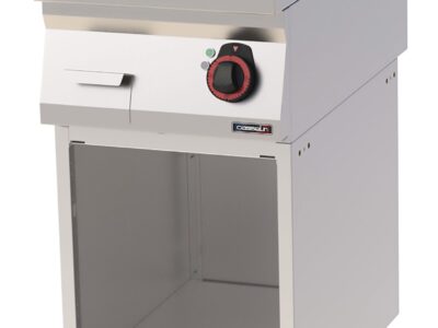 Plaque à SNACKer Fonte Lisse avec soubassement 40