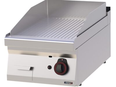 Plaque à SNACKer Fonte Rainurée Gaz 40