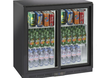 Arrière bar 2 portes coulissantes