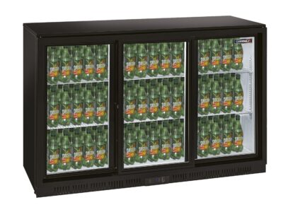 Arrière bar 3 portes coulissantes