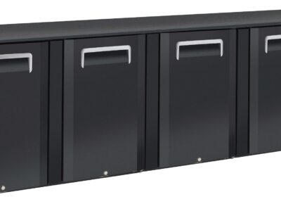 Arrière bar 4 portes pleines