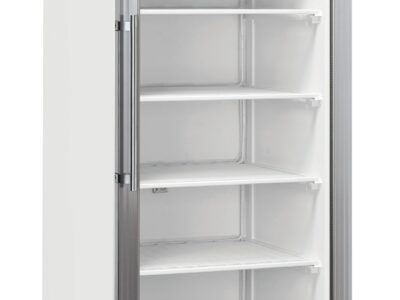 Armoire négative vitrée 400 L Blanche