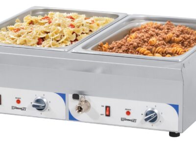 Double bain-marie avec robinet de vidange GN 1/1 - 100 mm