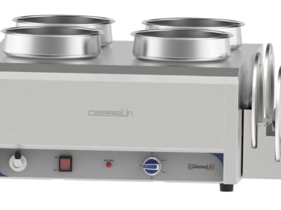 Bain-marie à eau à sauce 4 x 7,5L