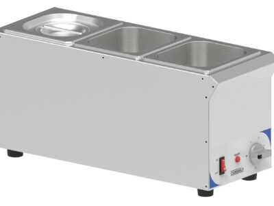 Bain-marie à sauce 3 x GN 1/6 compact