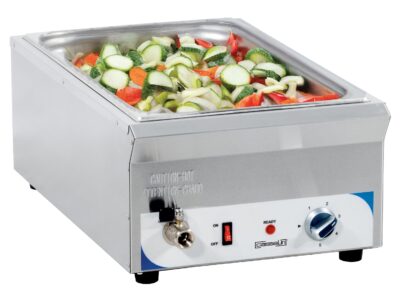 Bain-marie avec robinet de vidange GN 1/1 - 100 mm