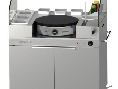 Chariot à crêpière 40 amovible