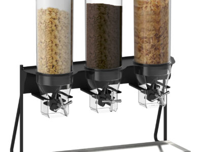 Distributeur de céréales large 3 tubes