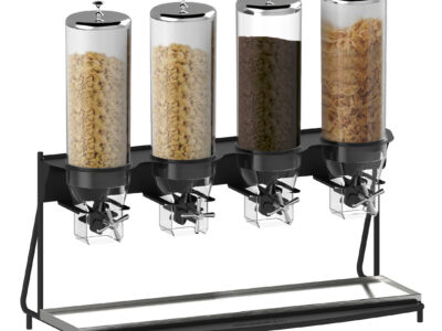 Distributeur de céréales large 4 tubes