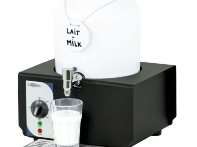 Distributeur de lait chaud en porcelaine 10L
