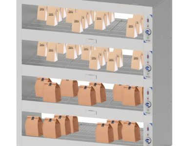 Etagère chauffante mobile 120