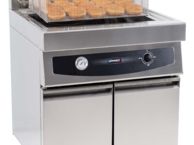 Friteuse à beignets gaz avec soubassement 35 litres