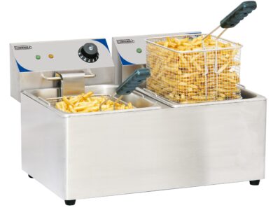 Friteuse électrique 2 x 8 litres