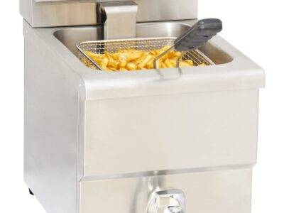 Friteuse électrique avec vanne de vidange 8 litres