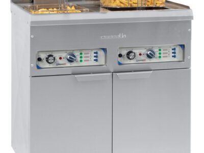 Friteuse électrique sur pieds 2 x 16 litres