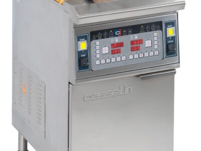 Friteuse électrique avec filtration 2 x 12 litres 17kW
