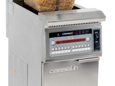 Friteuse électrique avec relevage automatique et filtration 22 litres 17kW