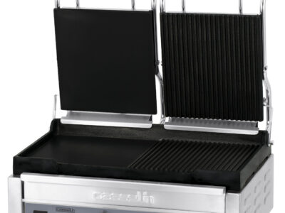 Grill Panini double Premium Mixte avec minuteur