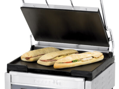 Grill Panini Grand Premium Lisse - Lisse avec minuteur