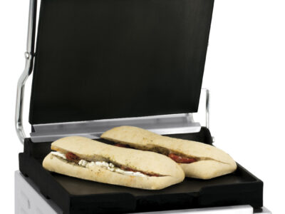 Grill Panini Petit Premium Lisse - Lisse avec minuteur