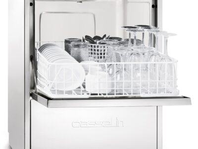 Lave-verres Double paroi avec pompe de vidange et adoucisseur intégrés