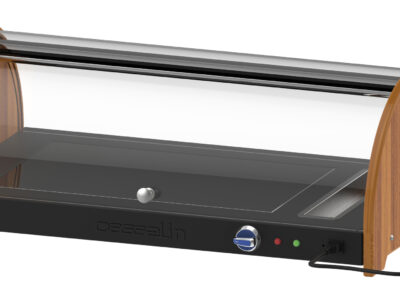 Présentoir BUFFET chauffant à cloche