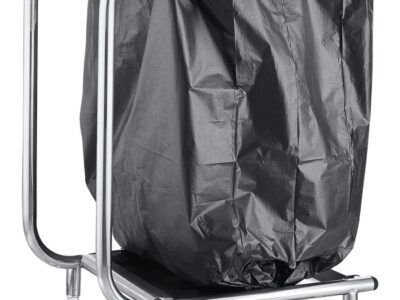 Porte sac poubelle mobile