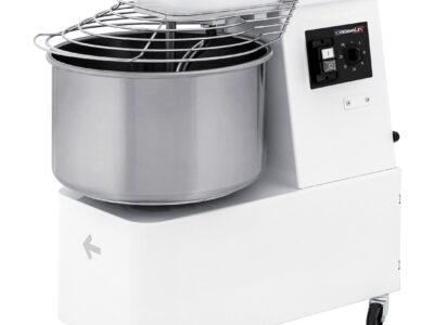 Pétrin à spirale tête et cuve fixes 2 vitesses 42Kg