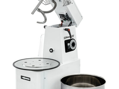 Pétrin à spirale tête relevable et cuve amovible 25Kg