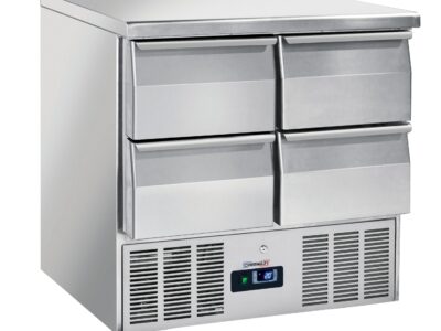 Saladette 4 tiroirs GN 1/1