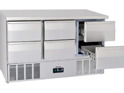 Saladette 6 tiroirs GN 1/1