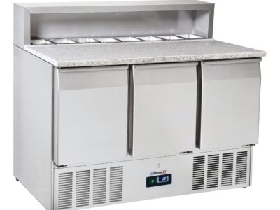 Saladette de PREPARATION 3 portes GN 1/1 Granit