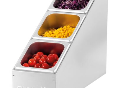 Support pour 3 bacs GN 1/6