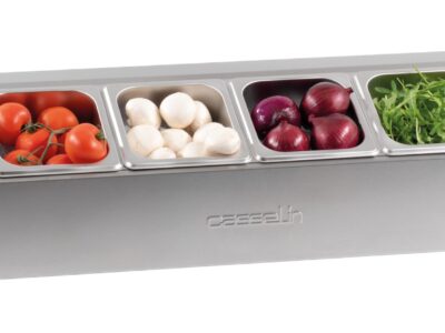 Support pour 6 bacs GN 1/6 - simple