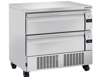 Soubassement réfrigéré 2 tiroirs mixte positif-négatif 4 x GN 1/1