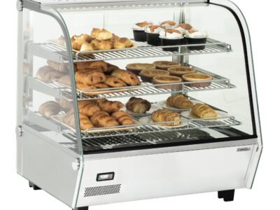 Vitrine chauffante 120L