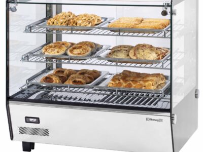 Vitrine chauffante encastrée 120L