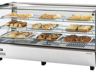 Vitrine chauffante encastrée 200L