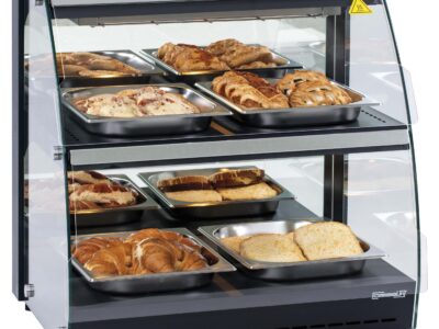 Vitrine chauffante self service 100L