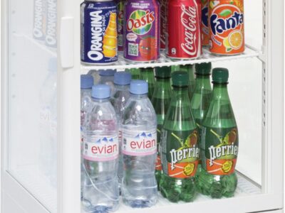 Mini vitrine réfrigérée positive 78L Blanche