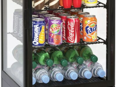 Mini vitrine réfrigérée positive 78L Noire