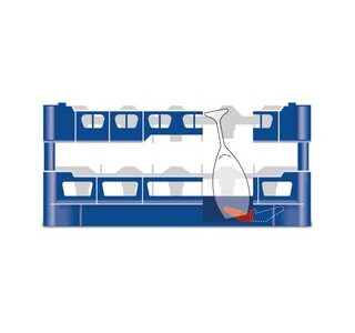 CASIER POUR 16 VERRES INCLINES