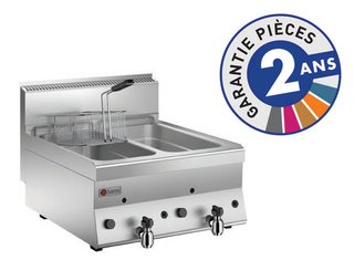 TOP FRITEUSE GAZ 2X 10L